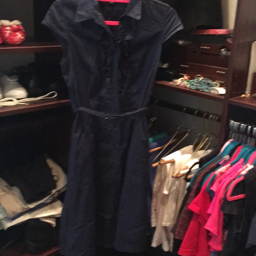 Talbots belted Dress